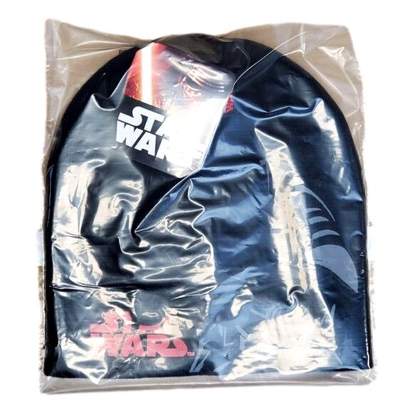 Disney Star Wars Hat with Gloves OSFM Black - Picture 5 of 8